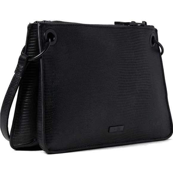 ALDO Black Textured Shoulder Bag - Picture 2 of 12